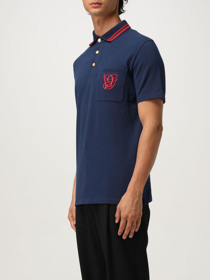 Valentino Polo Shirt Men Blue