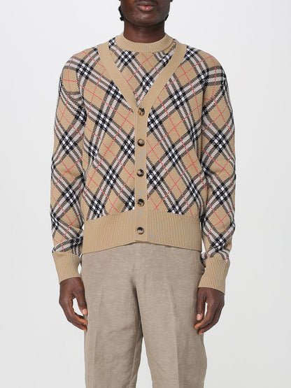 Burberry Cardigan Men Sand