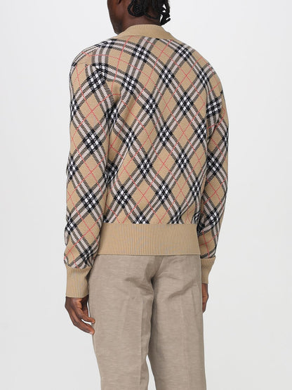Burberry Cardigan Men Sand
