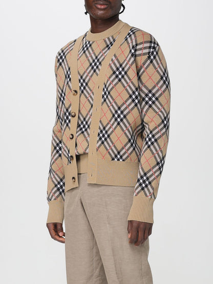Burberry Cardigan Men Sand
