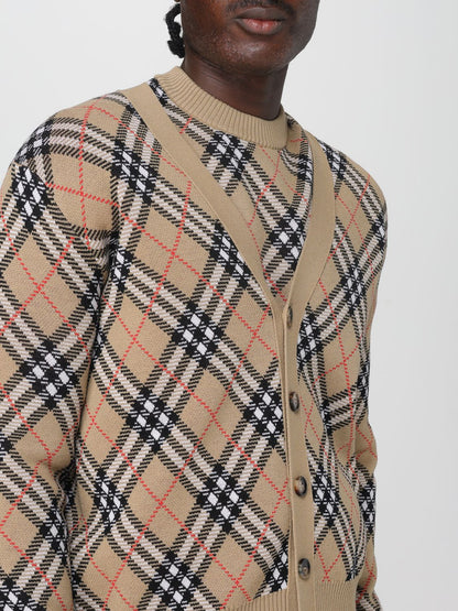 Burberry Cardigan Men Sand