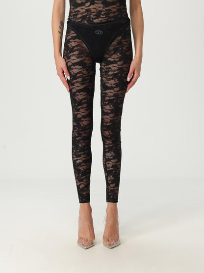Diesel Pants Woman Black
