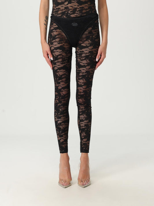 Diesel Pants Woman Black