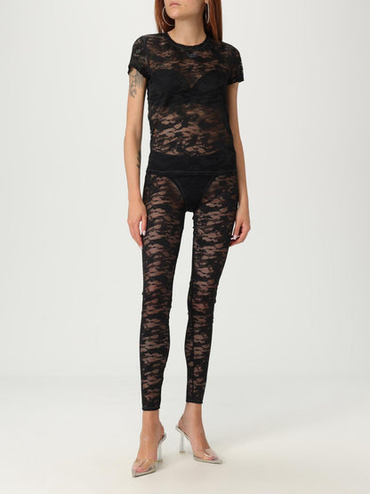 Diesel Pants Woman Black