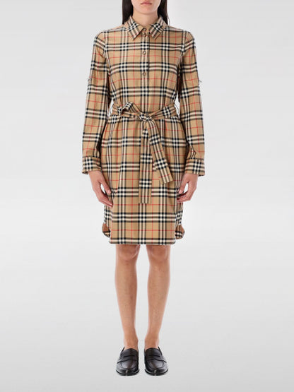 Burberry Dress Woman Beige