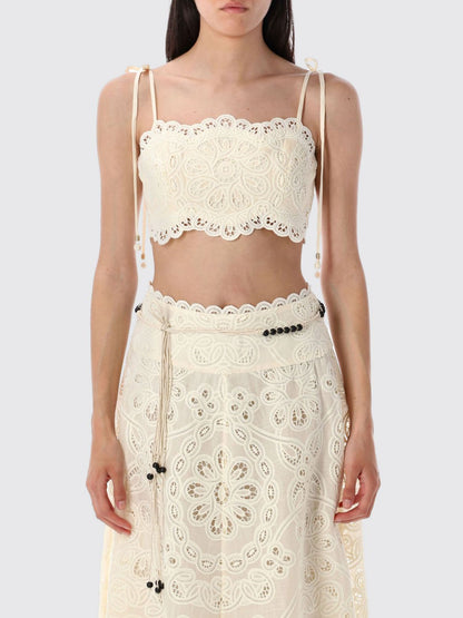 Zimmermann Top Woman Ivory