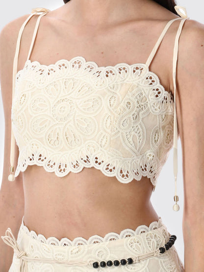Zimmermann Top Woman Ivory