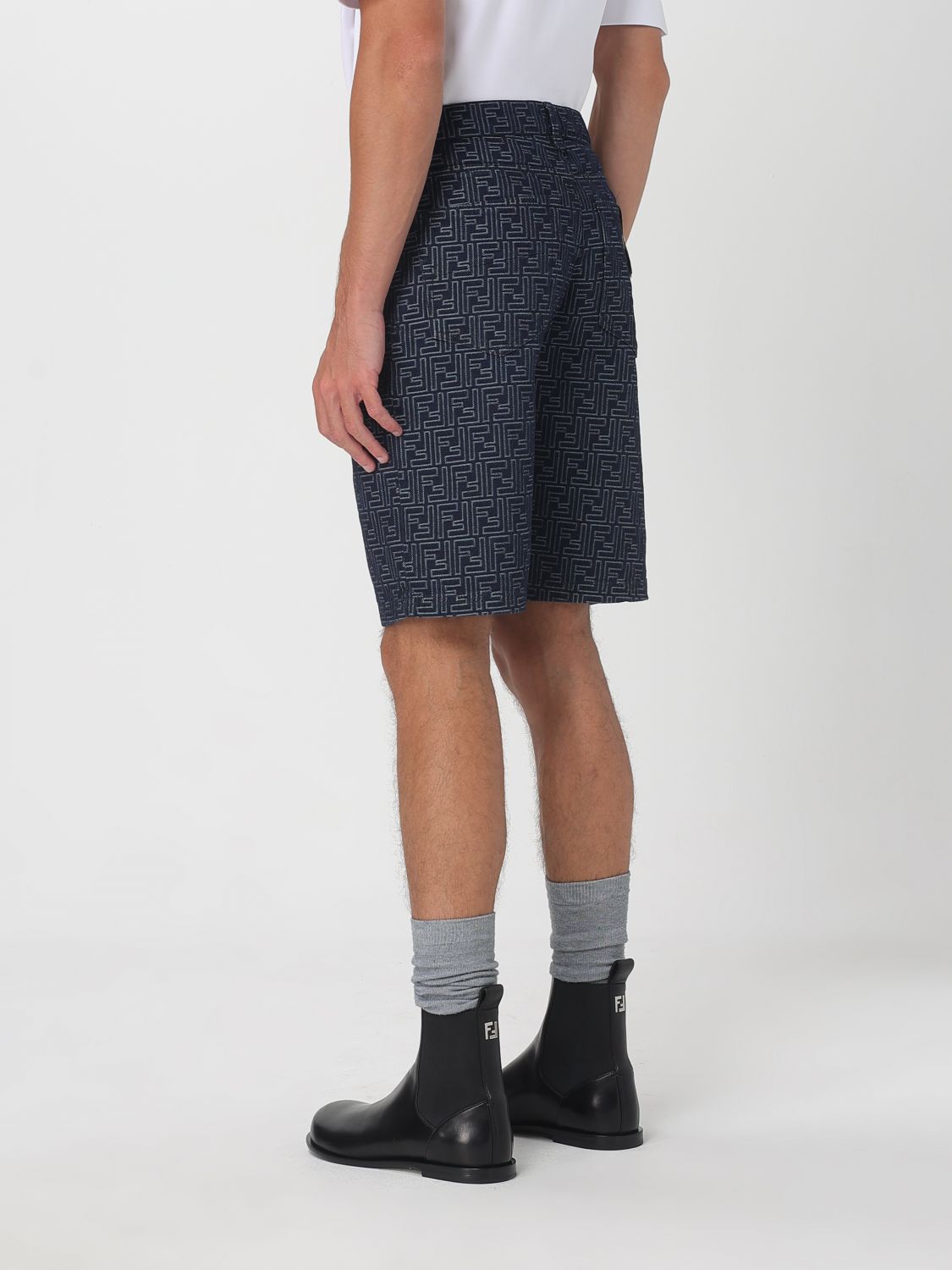 Fendi Short Men Indigo