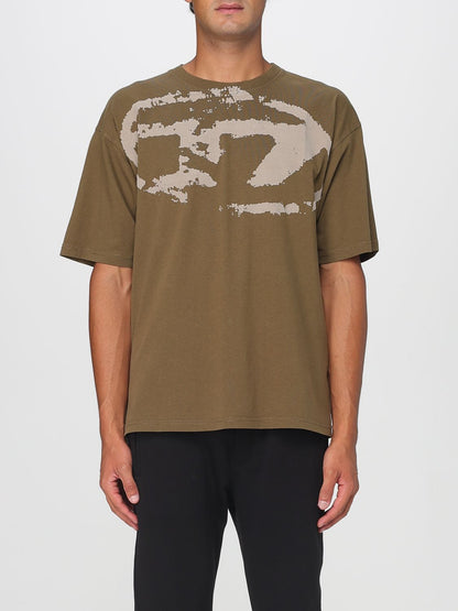 Diesel T Shirt Men Kaki
