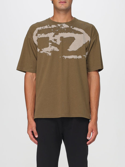 Diesel T Shirt Men Kaki