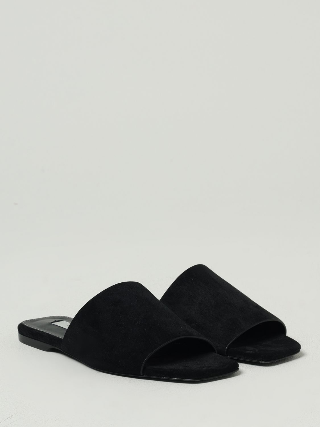 Toteme Flat Sandals Woman Black