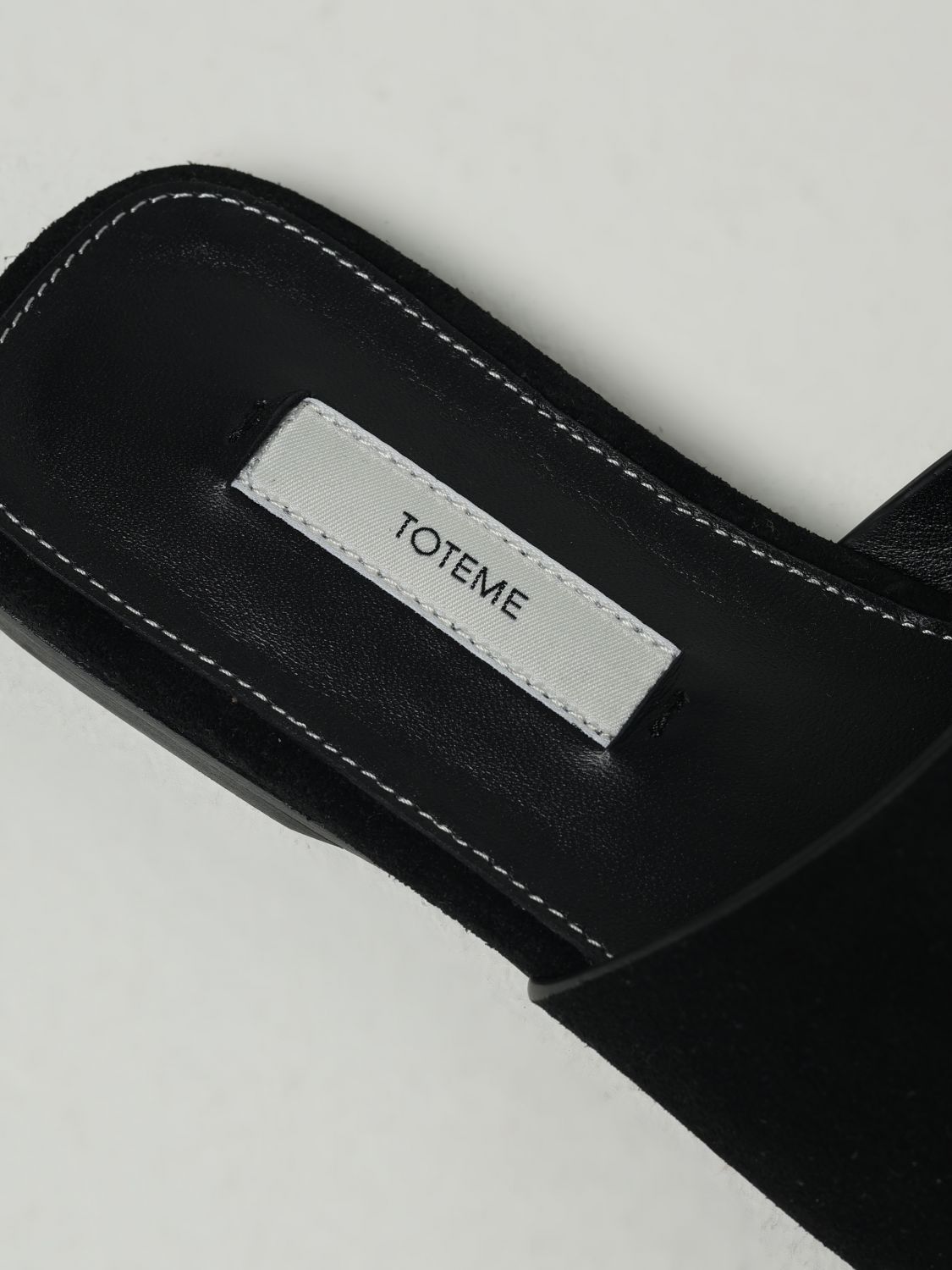 Toteme Flat Sandals Woman Black