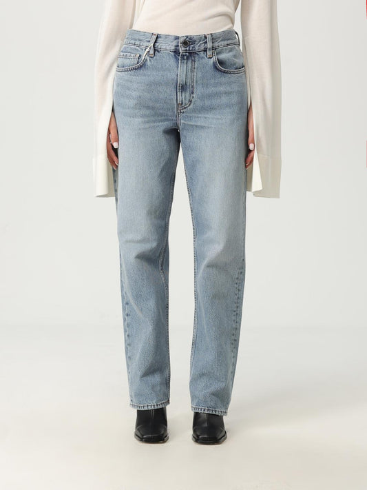 Toteme Jeans Woman Gnawed Blue