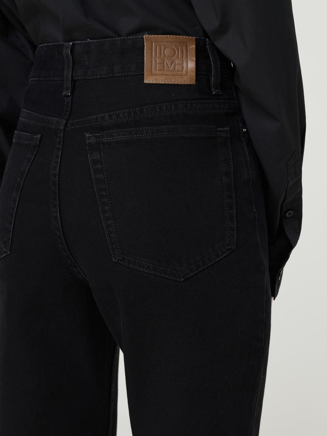 Toteme Jeans Woman Black