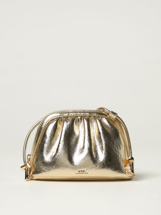 A.P.C. Crossbody Bags Woman Gold