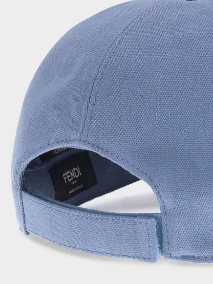 Fendi Hat Men Gnawed Blue