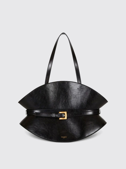 Balmain Shoulder Bag Woman Black