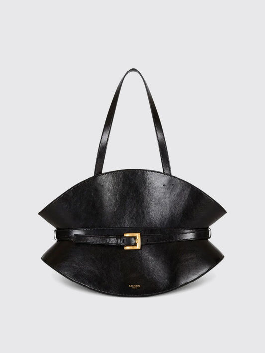 Balmain Shoulder Bag Woman Black