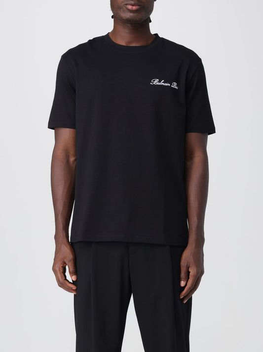 Balmain T Shirt Men Black