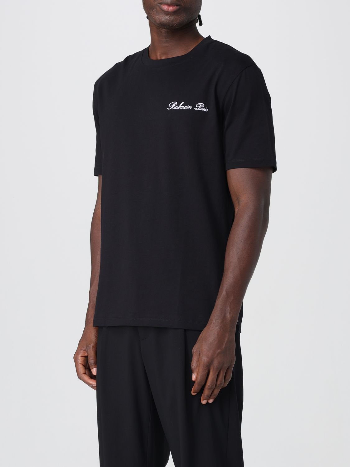 Balmain T Shirt Men Black