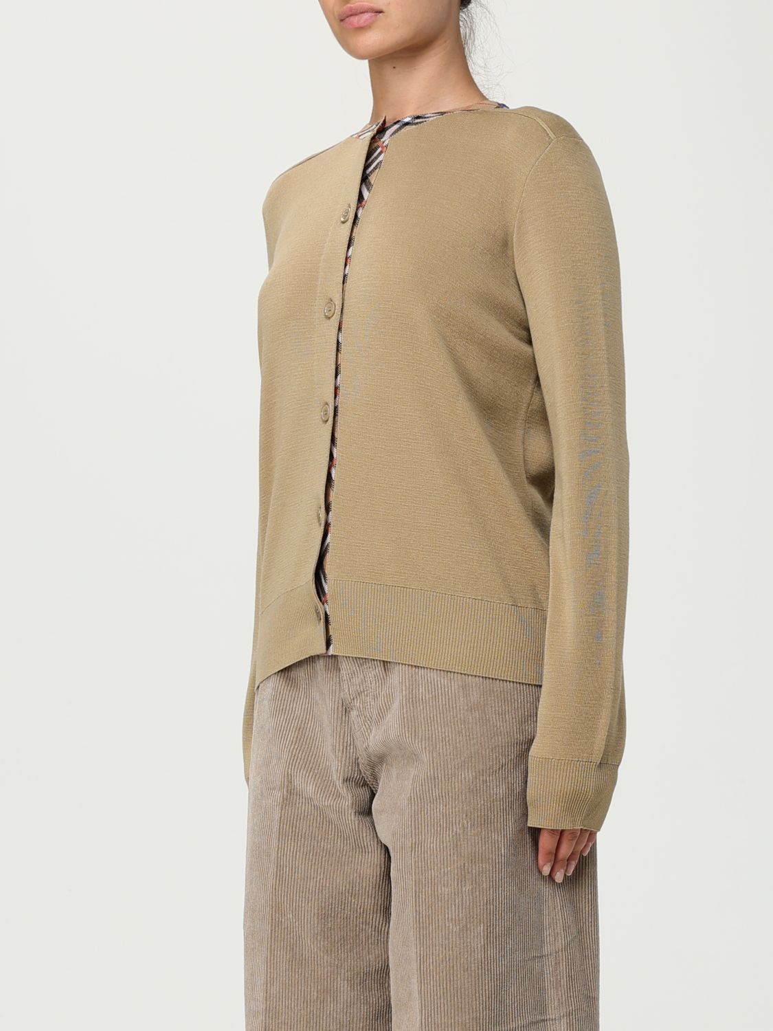 Burberry Cardigan Woman Beige