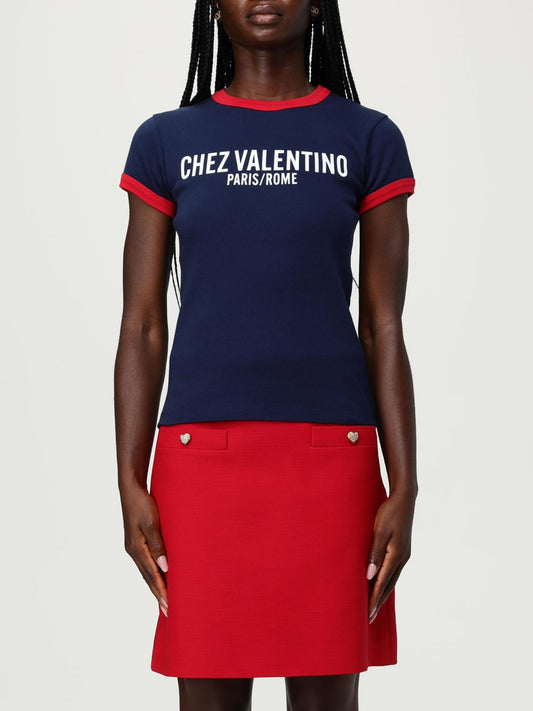 Valentino T Shirt Woman Indigo