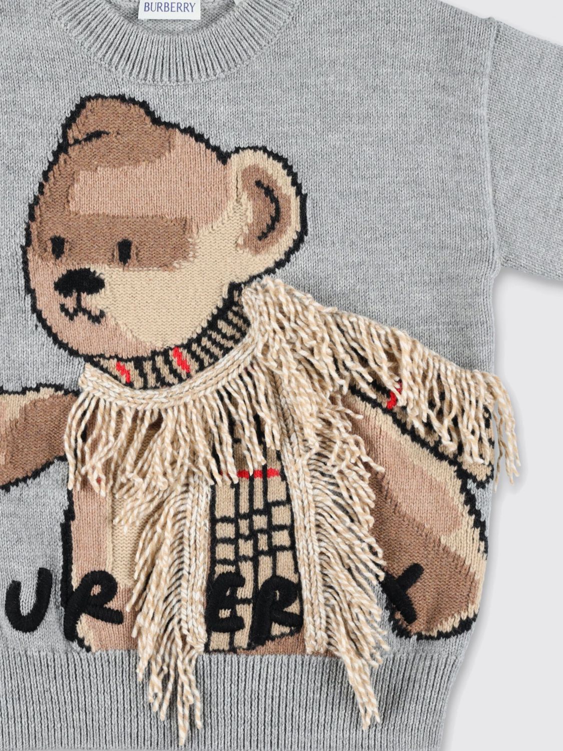 Burberry Sweater Kids Grey