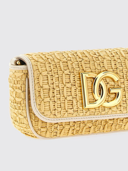 Dolce & Gabbana Crossbody Bags Woman Beige