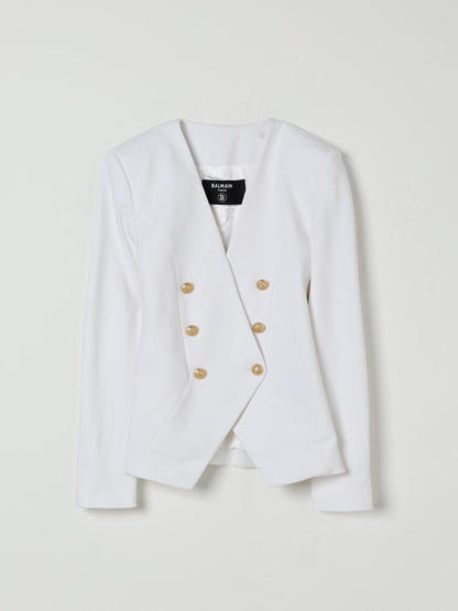 Balmain Jacket Kids White