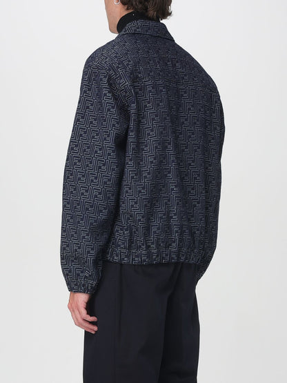 Fendi Jacket Men Blue