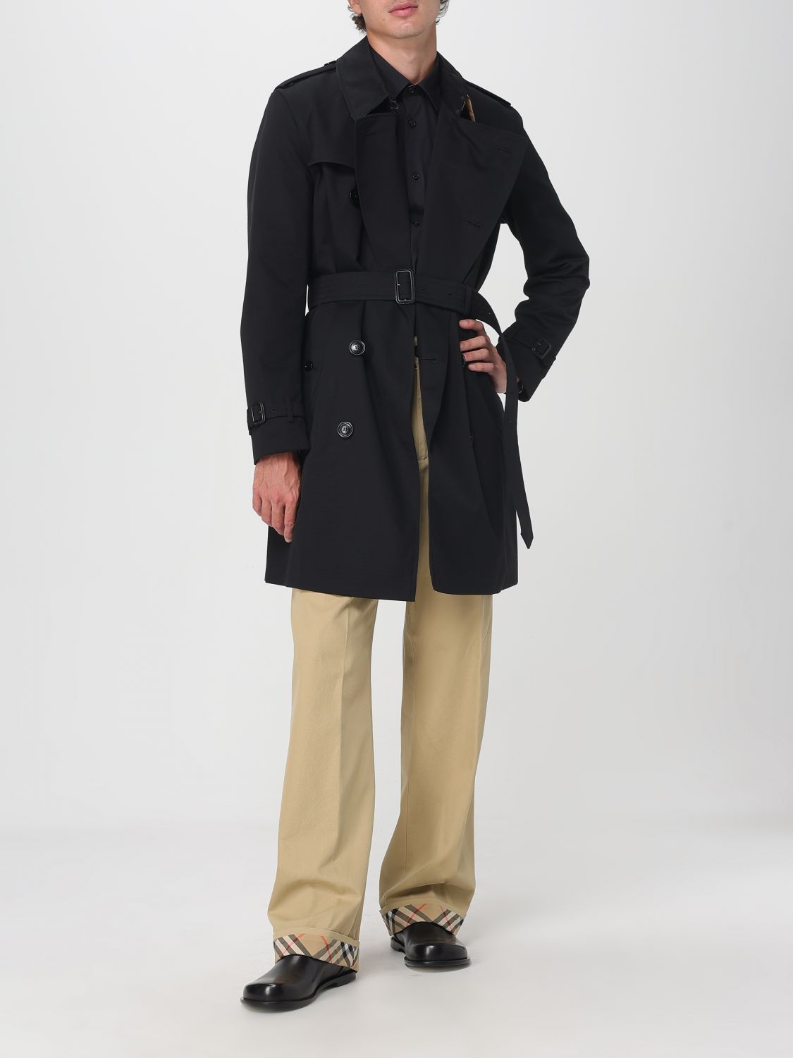 Burberry Pants Men Beige