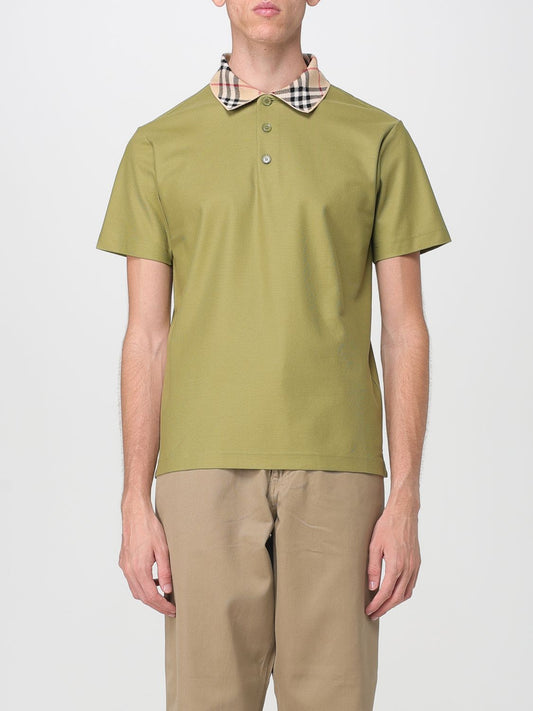 Burberry Polo Shirt Men Green