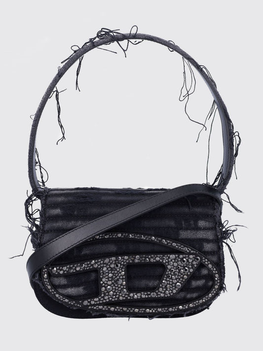 Diesel Shoulder Bag Woman Black