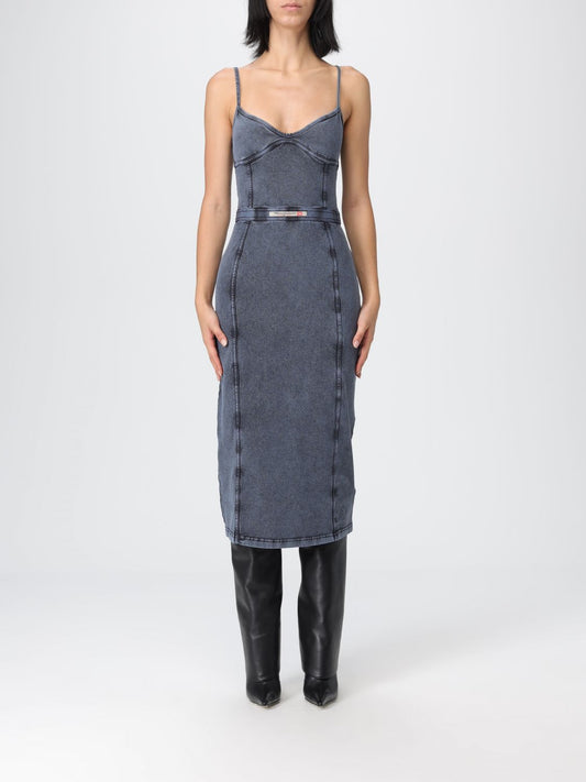 Diesel Dress Woman Blue