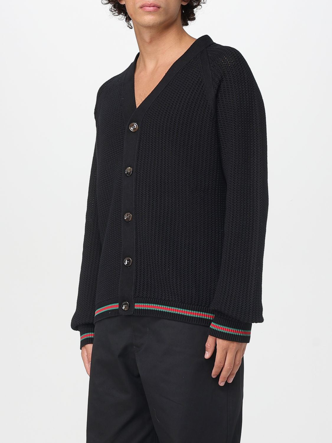 Gucci Cardigan Men Black