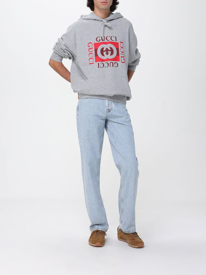 Gucci Sweatshirt Men Grey