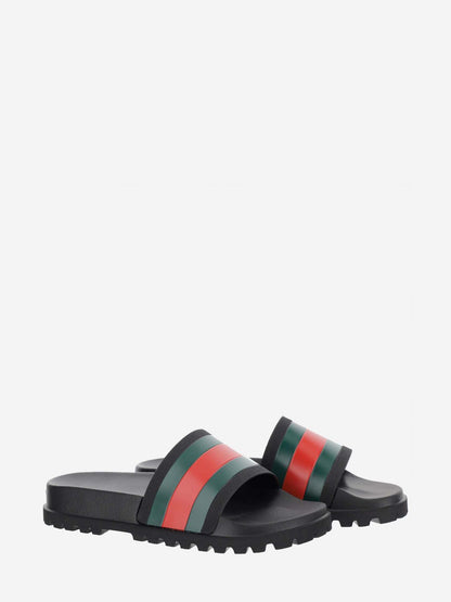 Gucci Sandals Men Black