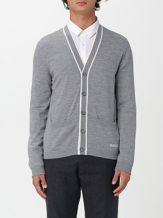 Gucci Cardigan Men Grey