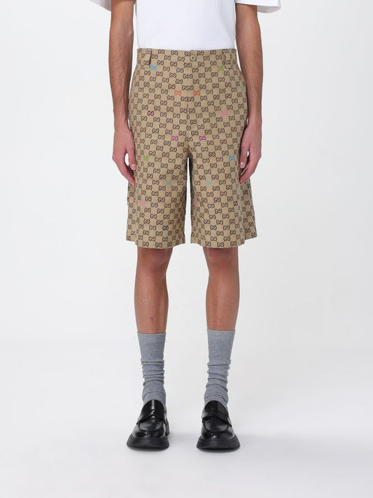 Gucci Shorts Men Camel