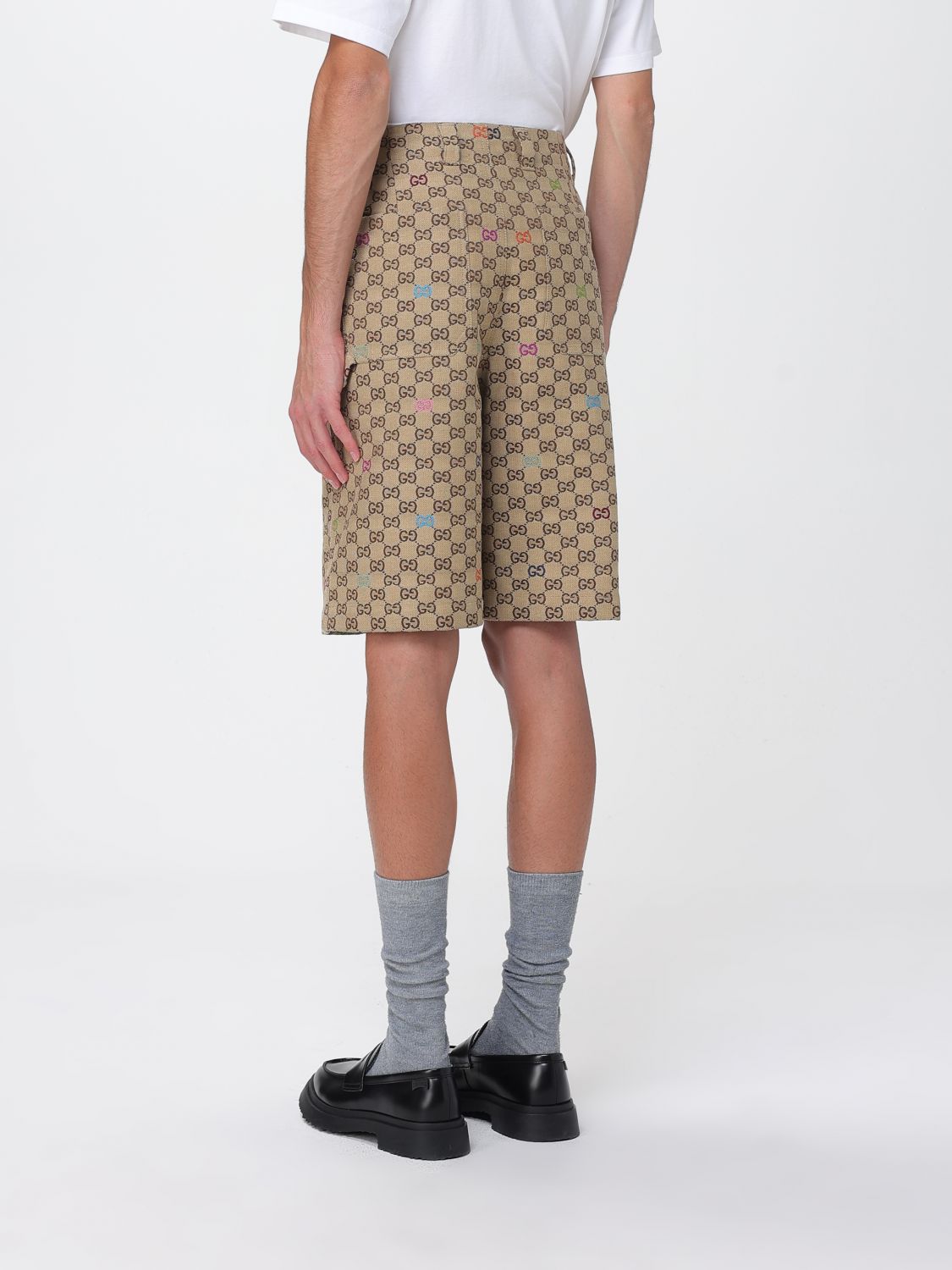 Gucci Shorts Men Camel