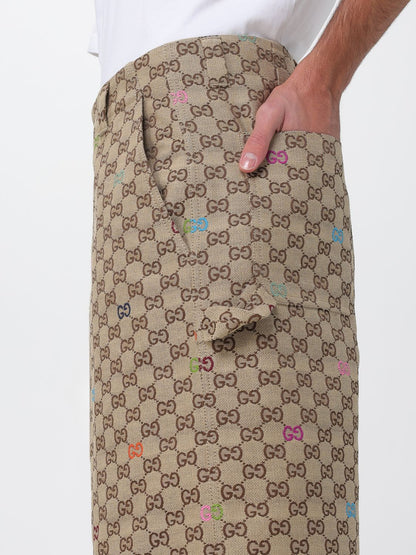 Gucci Shorts Men Camel