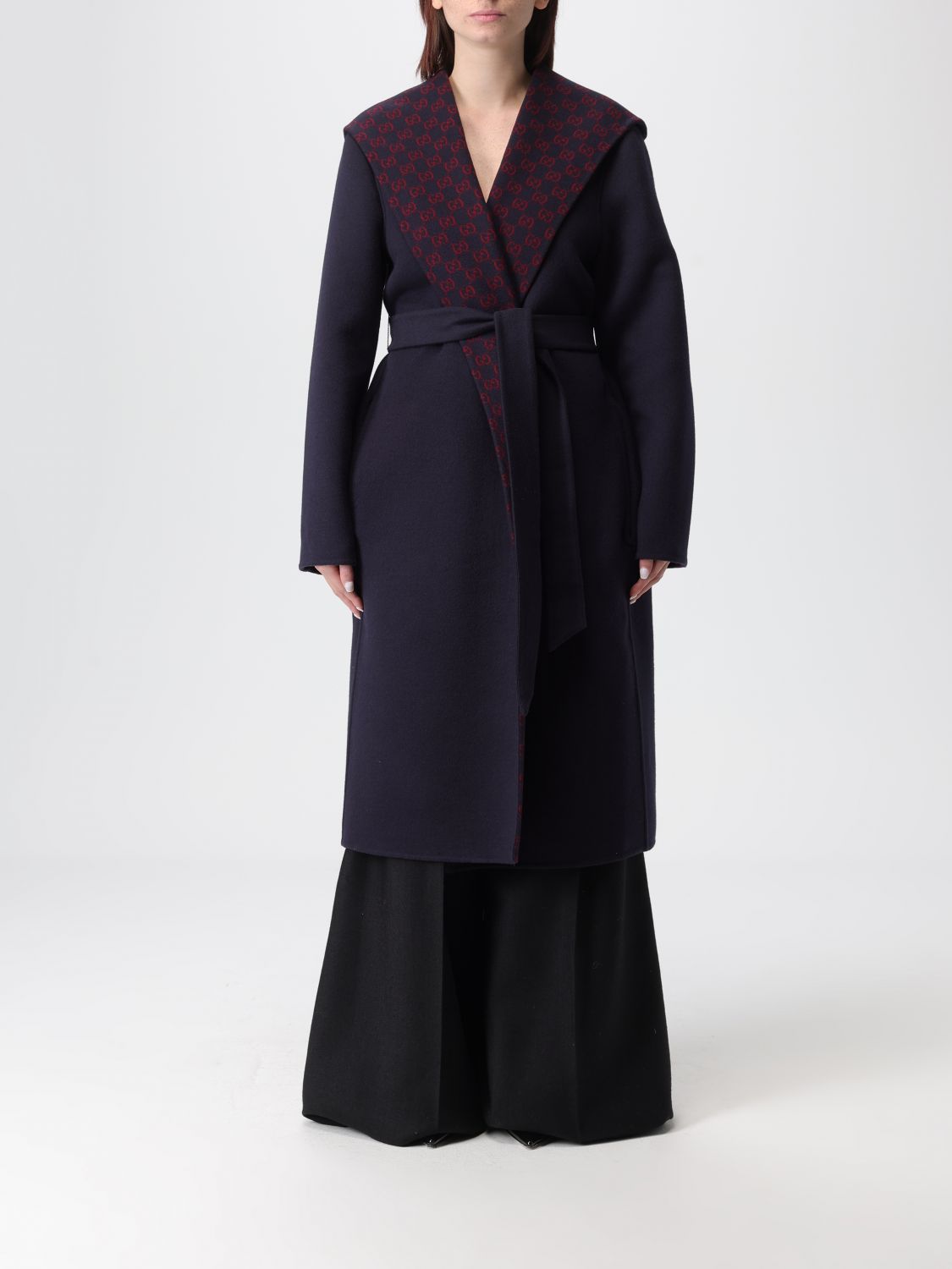Gucci Coat Woman Blue