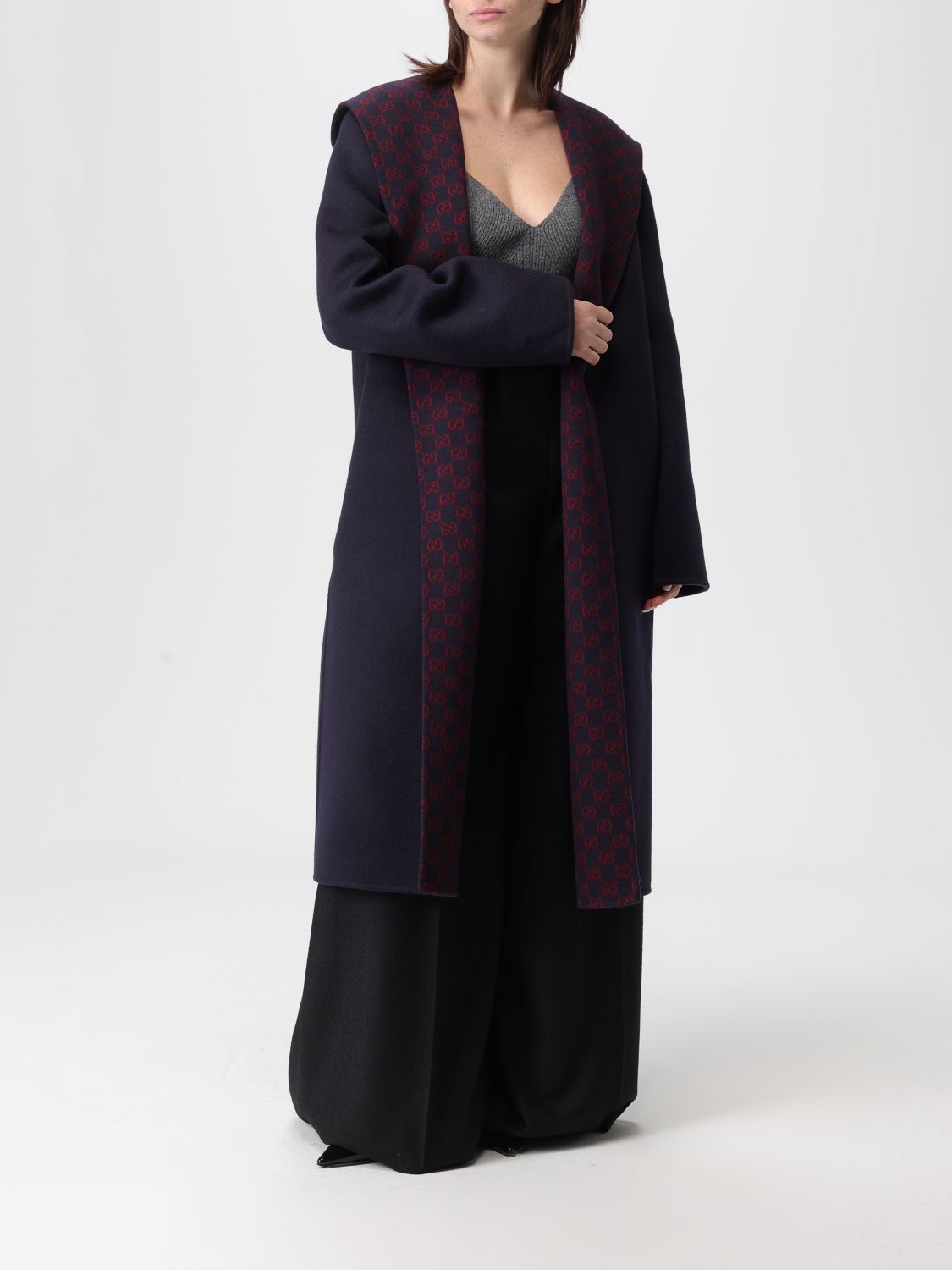 Gucci Coat Woman Blue