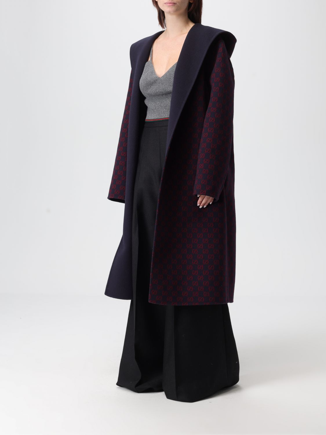 Gucci Coat Woman Blue