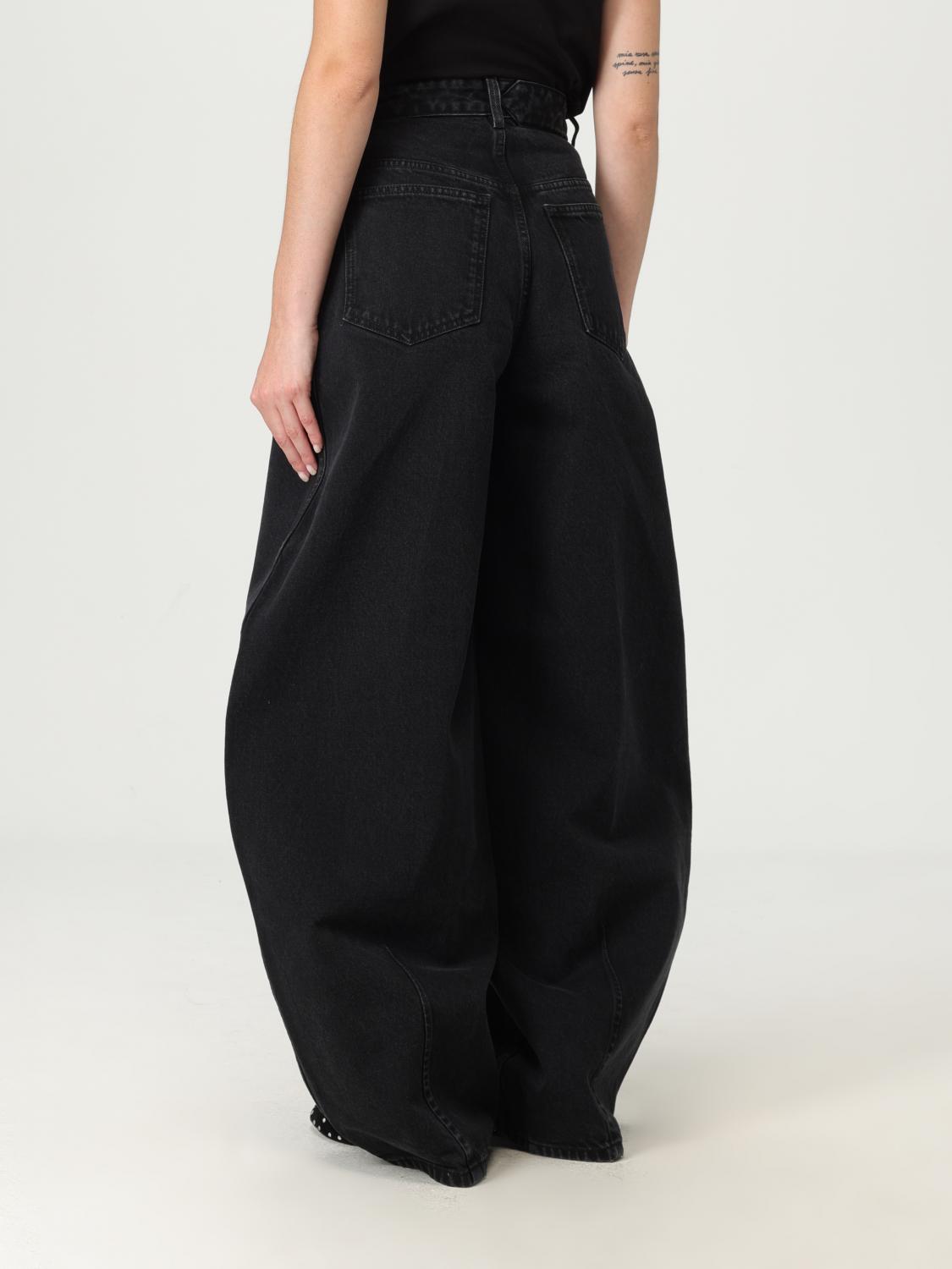 Jacquemus Jeans Woman Black