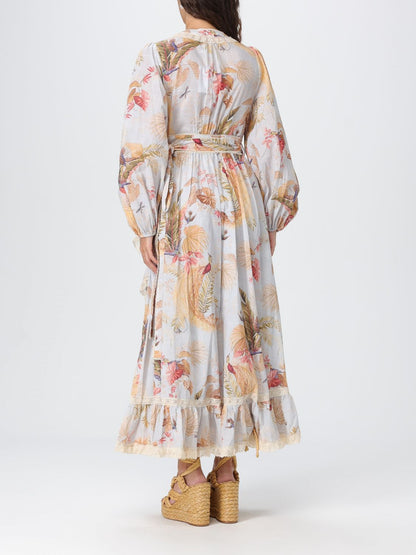 Zimmermann Dress Woman Gnawed Blue