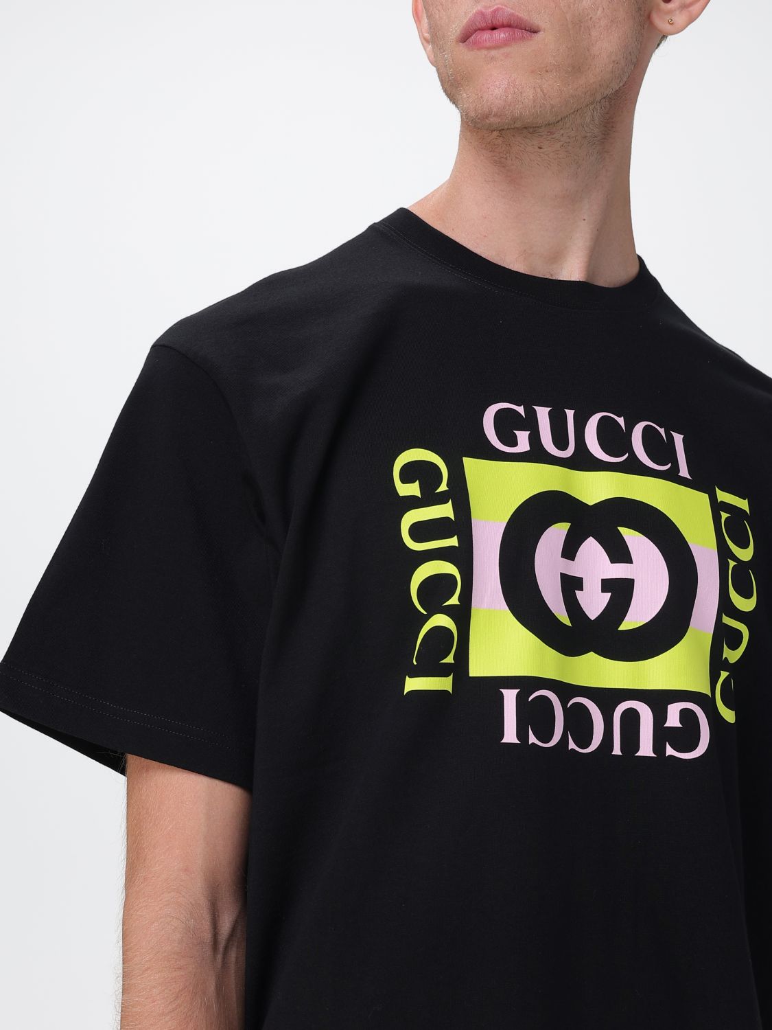 Gucci T Shirt Men Black