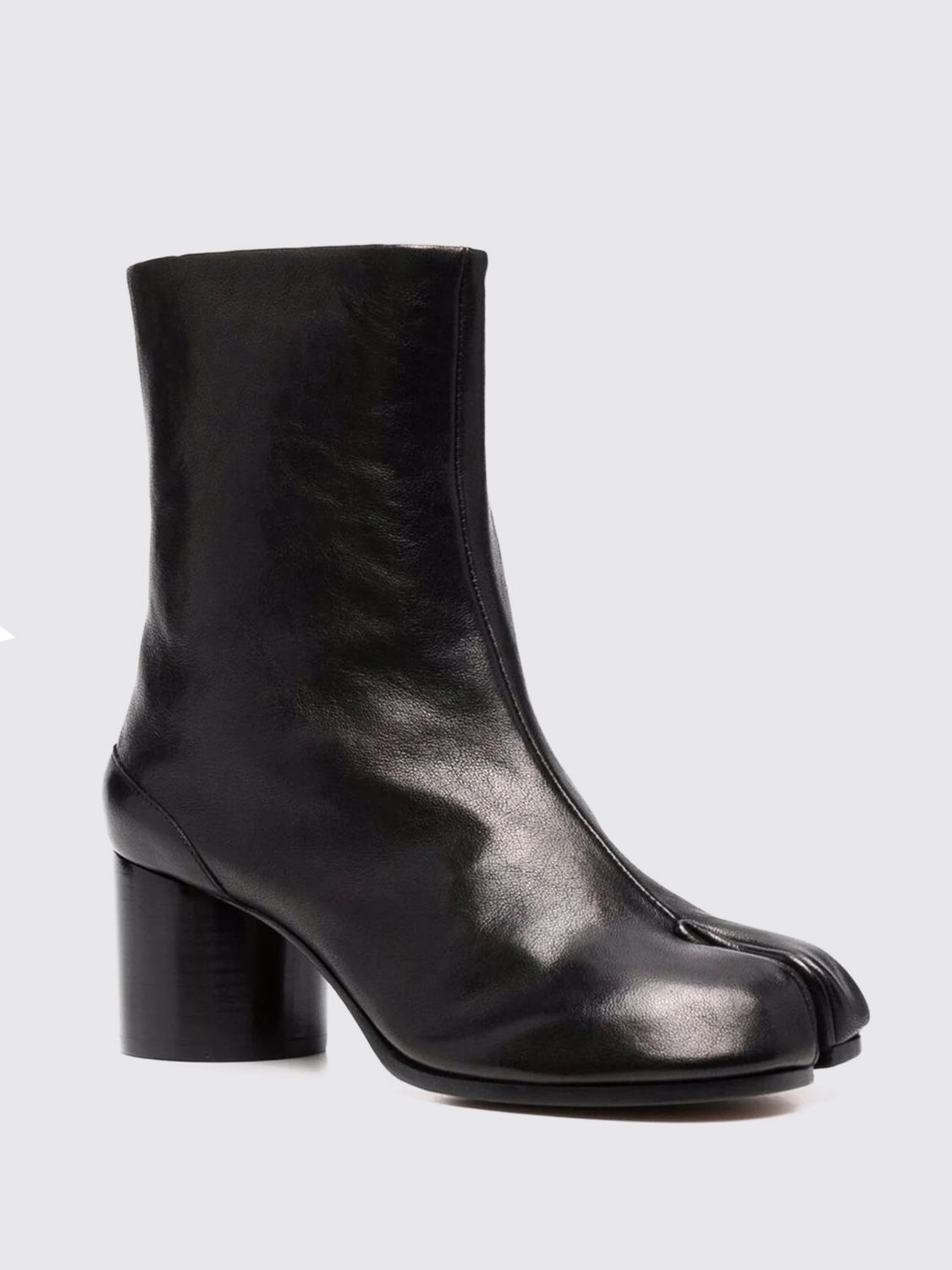 Maison Margiela Flat Ankle Boots Woman Black