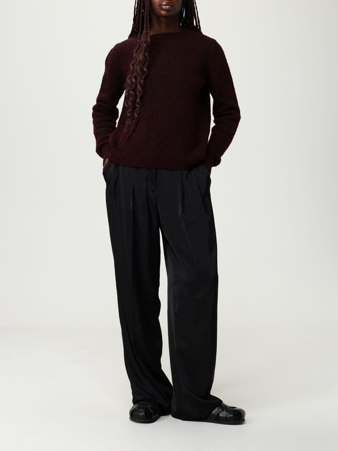 Maison Margiela Sweater Woman Grey