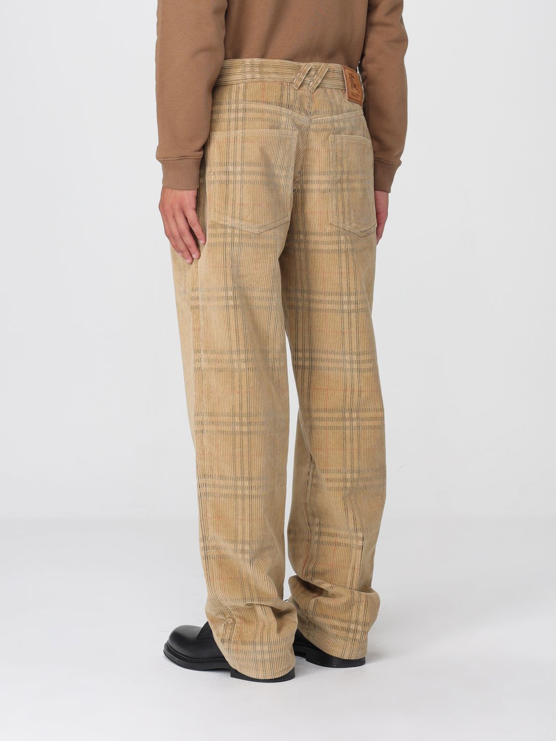 Burberry Pants Men Sand
